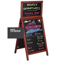 Bảng menu chân đứng 2 mặt Focus Bảng menu chân đứng 2 mặt Focus