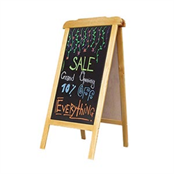 Bảng menu chân đứng 2 mặt Star Plus Bảng menu chân đứng 2 mặt Star Plus